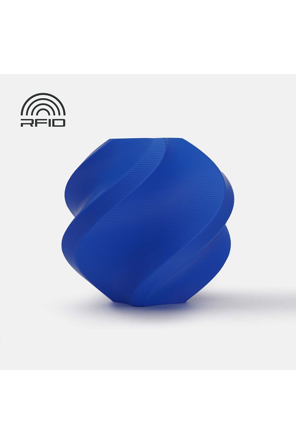 Bambu-Reumplere filament PLA Basic, 1.75 mm, Albastru, Lab, citire automată RFID 1