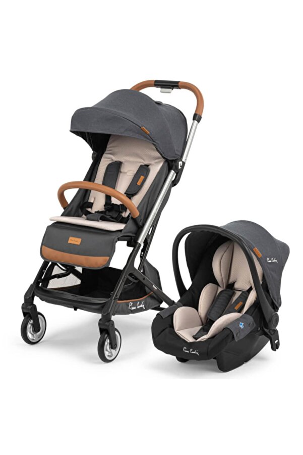 Pierre Cardin Karma Plus Travel Sistem Bebek Arabası Gri
