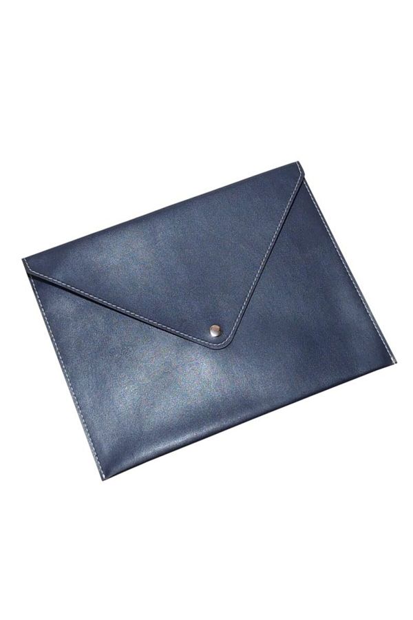 2K-A5 Dark Blue Careful Envelope File - 19.5X24.7 Cm, Small Size with Snap Fasteners, Suitable for A5 Paperwork! ! ! 1