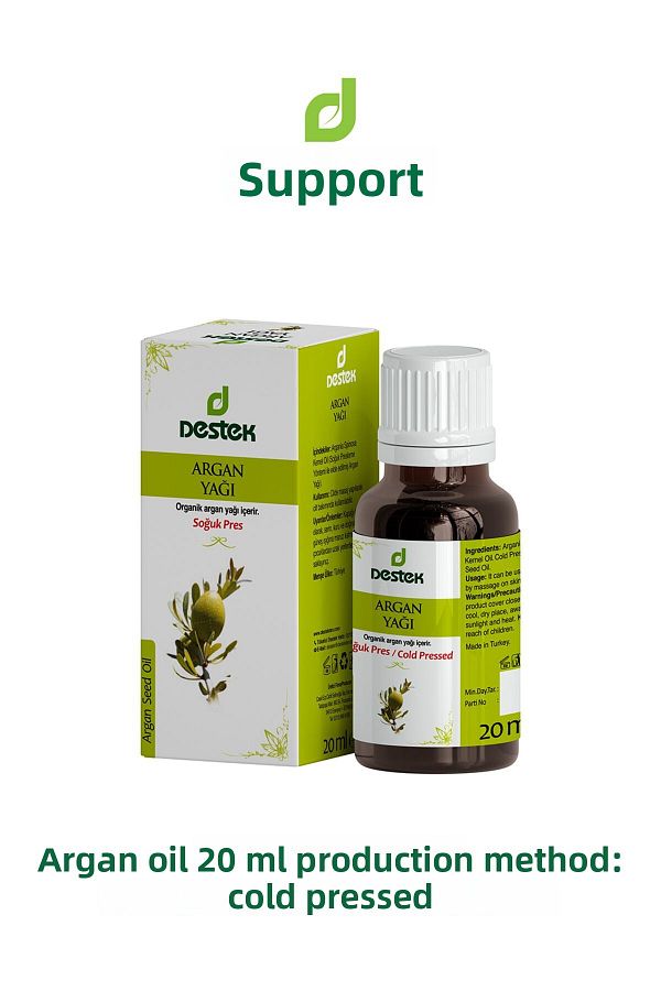 Destek-Argan Oil (Cold Press) 20 ml 1