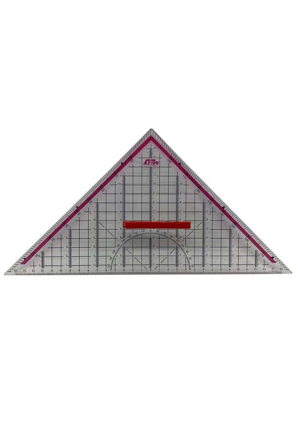 akyüz makine-Geodetic Triangular Ruler 32 cm Sailor Ruler Textile Ruler Modelist Ruler 1