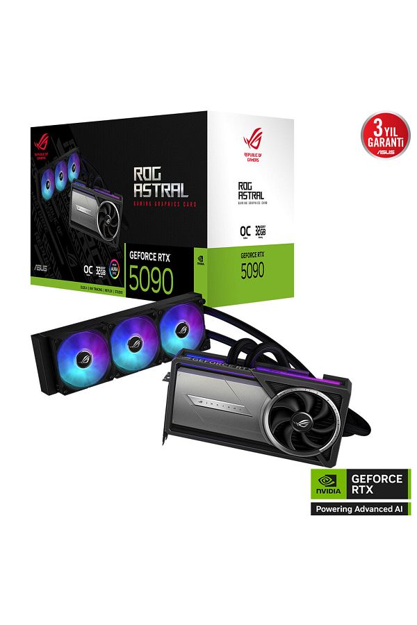 ASUS-Rog Astral Lc Geforce Rtx 5090 32Gb Gddr7 Oc Edition Rog-Astral-Lc-Rtx5090-O32G-Gaming Gddr7 51 1