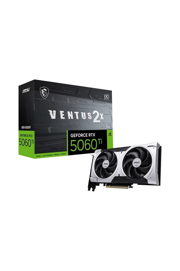 MSI-Geforce Rtx 5060 Ti 8g Ventus 2X Oc Plus Gdrr7 128Bit Dx12 Gaming (Player) Graphics Card 1