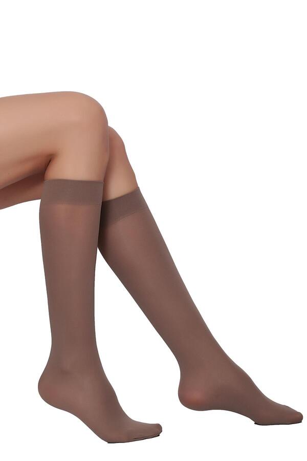 Daymod-Mycro 50 Knee Socks Mink 1
