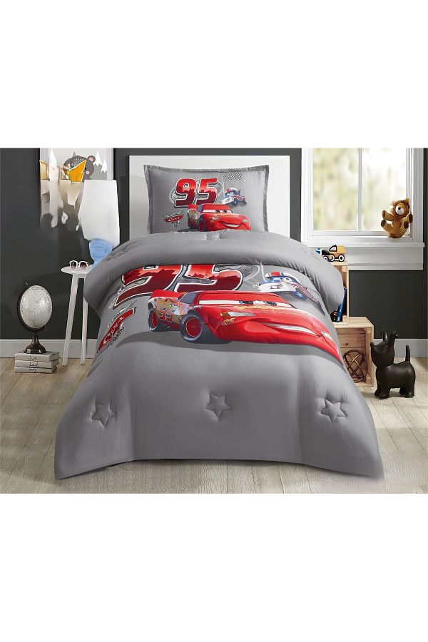 Moon-Children's drawings 3-piece comforter set, soft and fluffy middle filling, 210*160 comforter 1