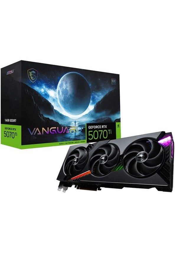 MSI-Rtx5070Ti 16Gb Vanguard Soc Gddr7 256Bit HDMI Dp Pcie 5.0 1