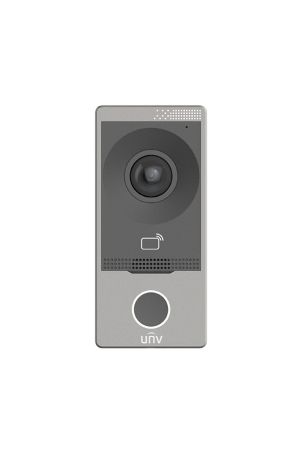 Uniview-Outdoor video intercom station TCP/IP, IR, Wi-Fi, IK08 - UNV OEU-201S-HMK-W 1