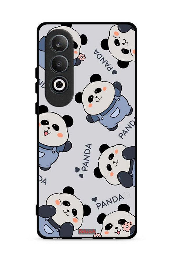 Tolwak-Oppo K12 Plus 5G Protective Case Cover Pattern Of Pandas 1