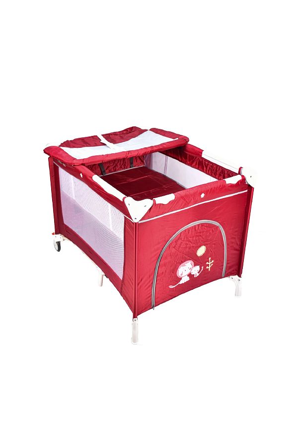 rexa-Amla Rocking Baby Bed with Soft Padding – Foldable & Compact Design 1