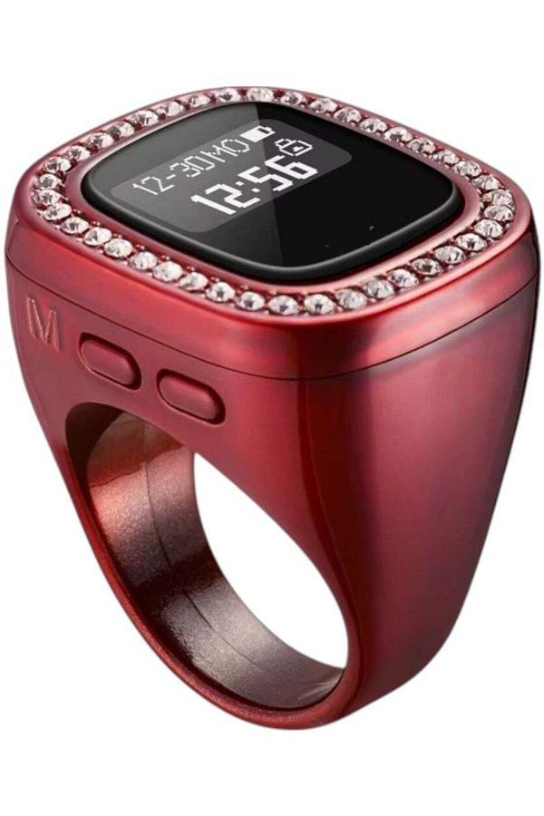 Toybox-Tasbih Ring 18mm OLED Screen Multi-channel Counter with Full Screen Button and Recharge Battery 1
