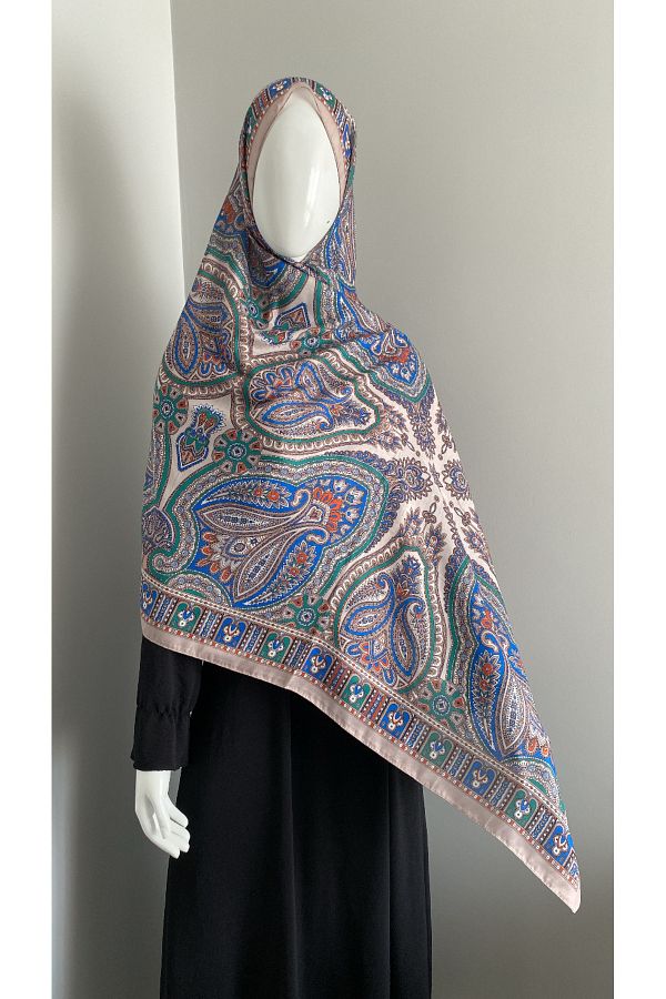 feronis-Retro Pattern Soft Shawl 1
