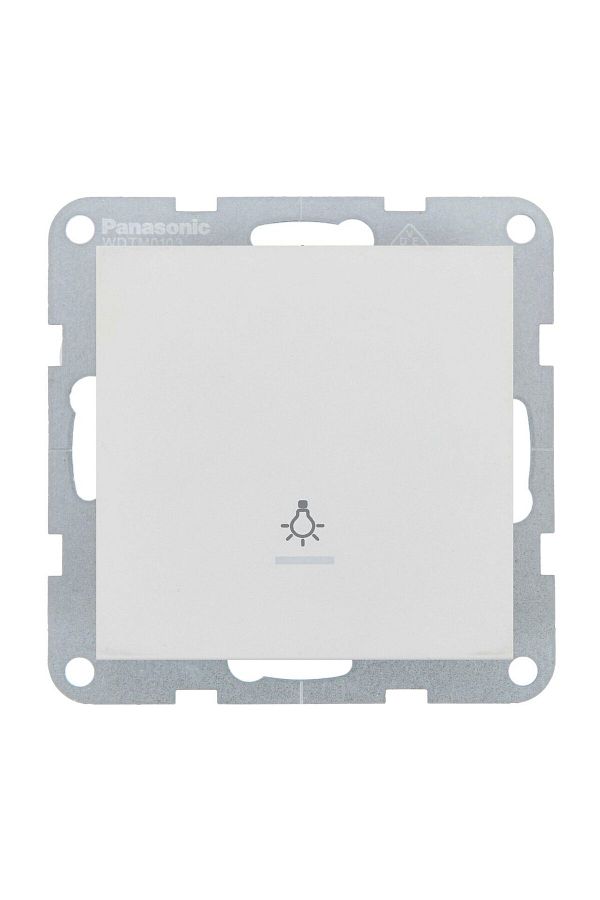 PANASONIC-Mechanism Stair Switch with LED and Return Karre Plus 55, Soft Touch Seashell 1