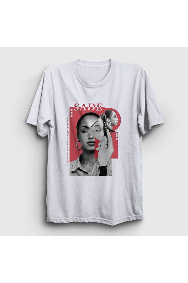 Presmono-Unisex Λευκή Angel Music Απλό T-Shirt 552746tt 1
