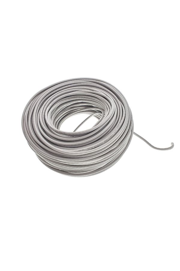 Alien Surface-UTP cable roll, Alien 00129, cat6e, length 100 meters, CCA, AWG 23, network connection, ethernet, gray 1