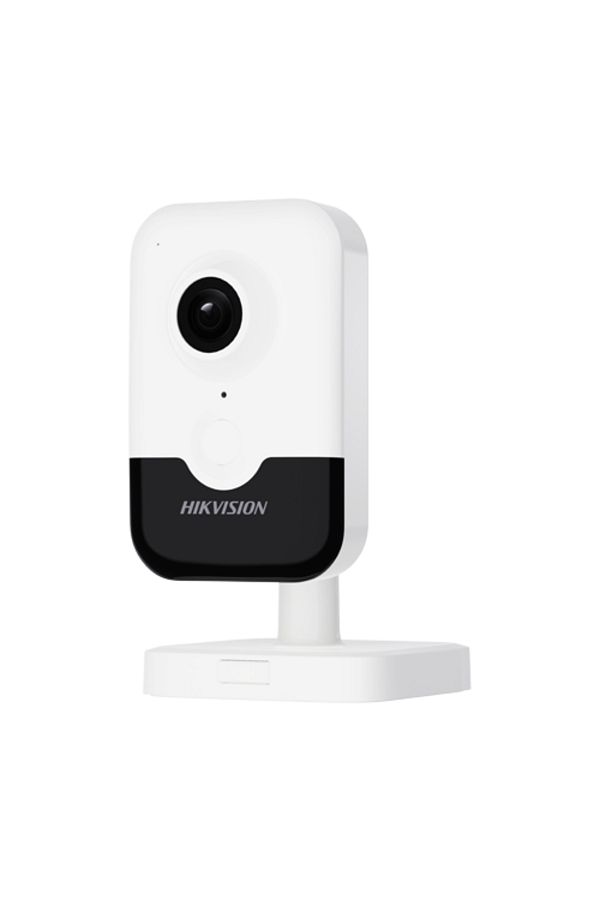 Hikvision-Wi-Fi Cube IP camera, 2MP, 2.8mm lens, IR 10 meters, Speaker, Mic. - DS-2CD2423G2-IW-2.8mm 1