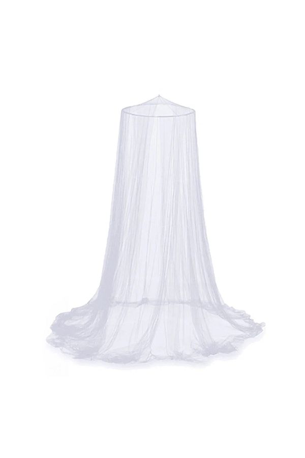 Choice-White Mosquito Mesh Net Large Dome Hanging Mosquito Net Bed Net Tent Fly Insect Repellent Protection 1