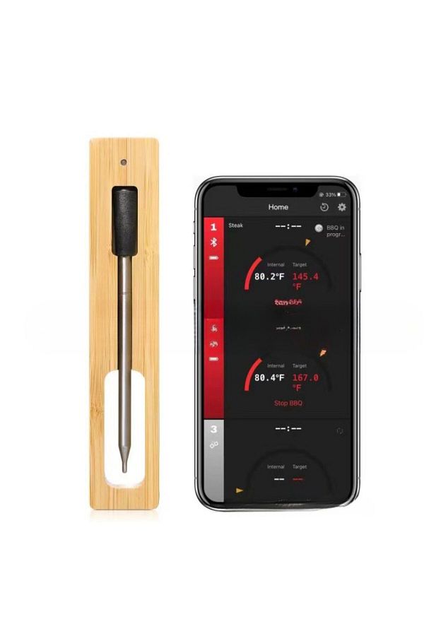 MOAWAVE-Termometru inteligent de bucătărie, conexiune wireless cu orice smartphone, aplicație mobilă dedicată 1