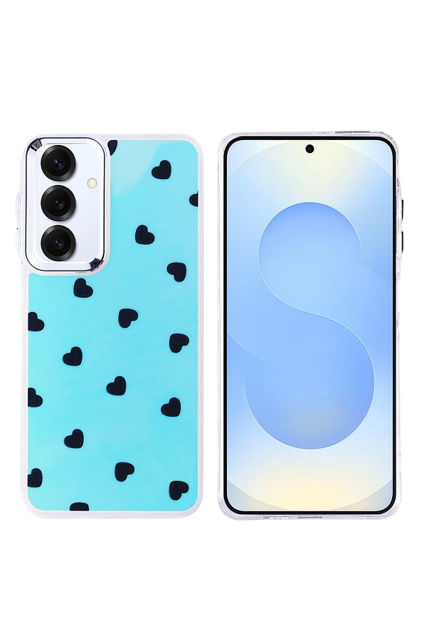 Cep Plus-حافظة Galaxy S25 Plus CPPL Hadra Cover مع تصميم وسادة هوائية - قلب 1