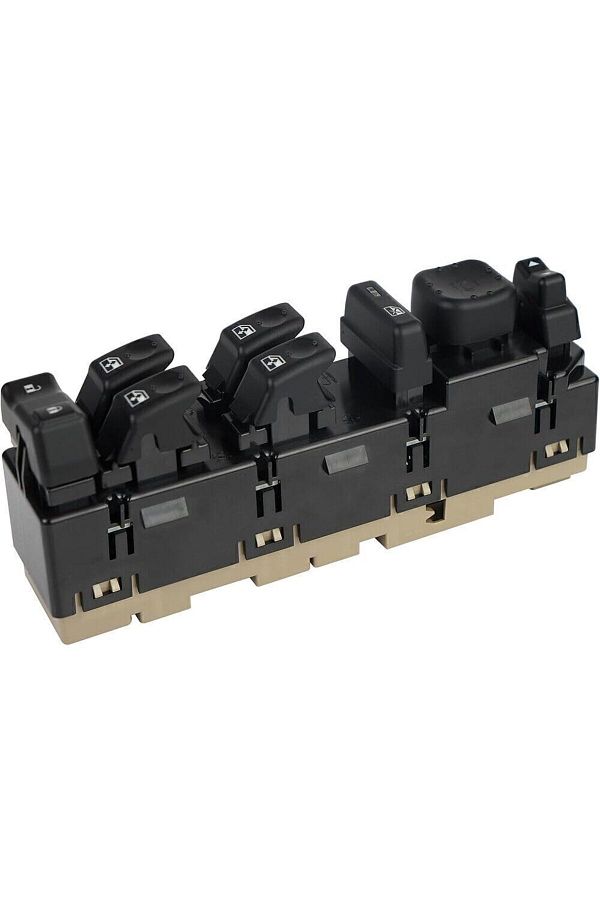 GM-Front Driver Side Door Lock Power Window Switch with Mirror Switch and Module for 2003-2006 Escalade 1