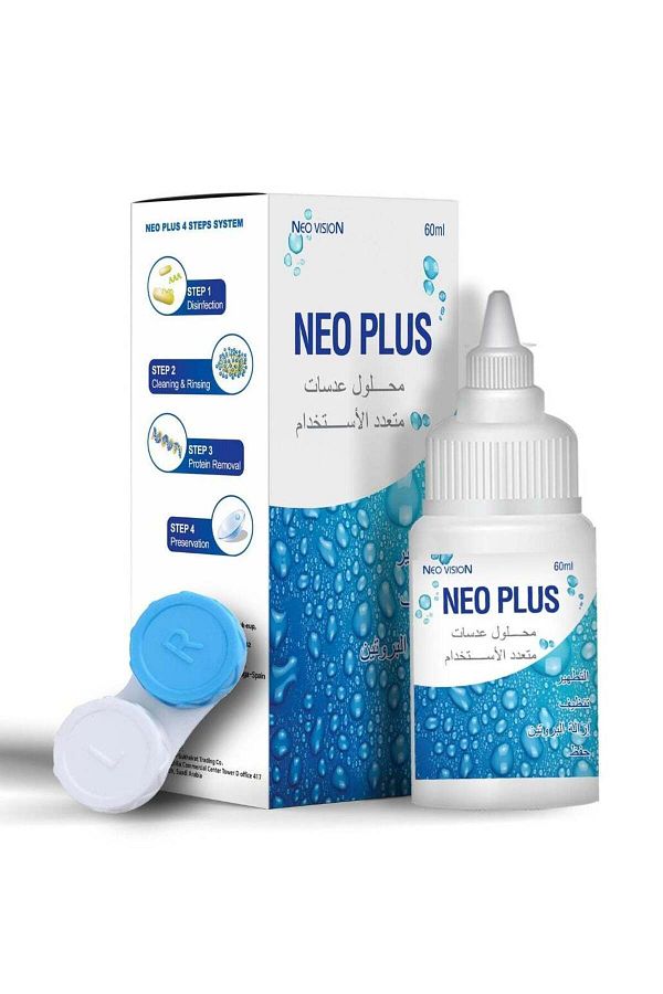 New Plus-Multi-Purpose Contact Lens Solution 60ml with Lens Case 1