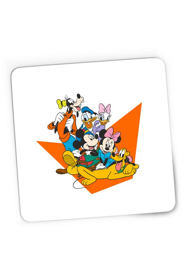 OEM-Mousepad Gaming Mickey Mouse Friends Gooffy Minnie Lucy Donald Duck, 21x19 см 1