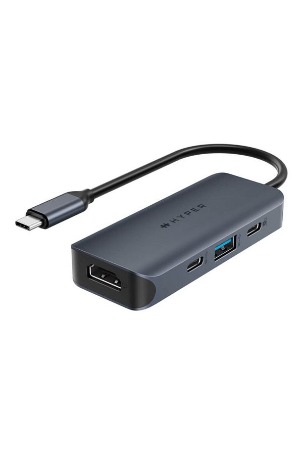 3DHyperStudio-Hub USB-C universal 4-în-1 HyperDrive EcoSmart Gen.2 cu alimentare PD de 100 W, tip pass-thru 1
