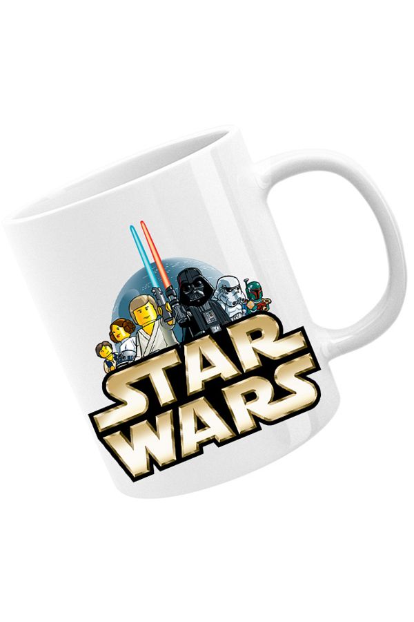 OEM-Cana Star Wars Princes Darth Vader Planets Laser, alba, 330 ml 1