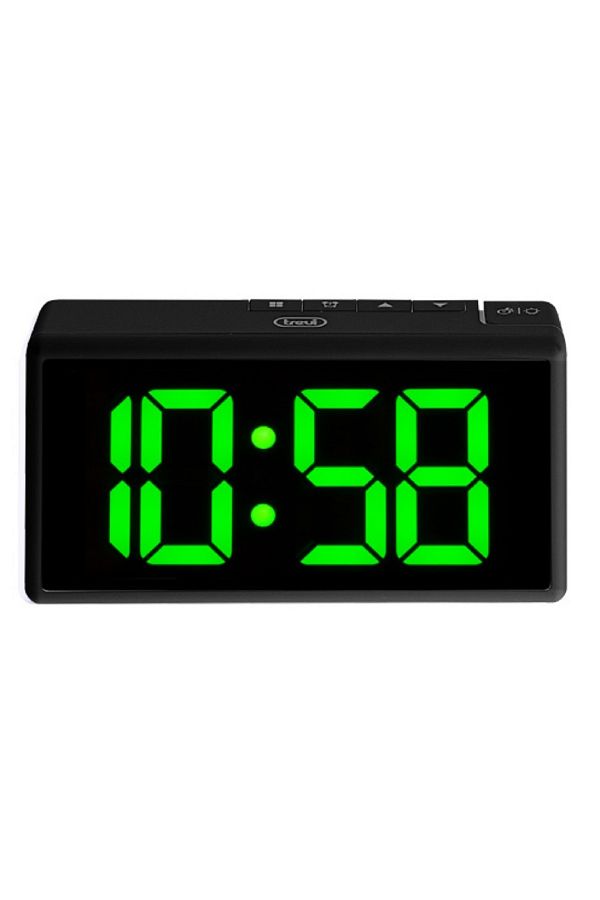 Trevi-Digital room clock 0088600 16 cm screen 5 cm digits multicolor display alarm function 1
