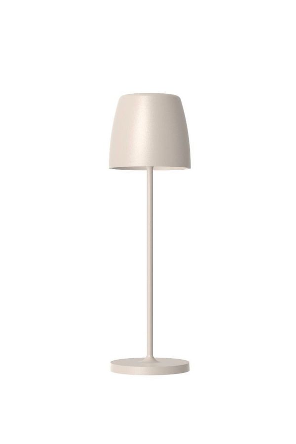 Tescomak-Rechargeable touch LED table lamp with telescopic rod, 200LM gray 1
