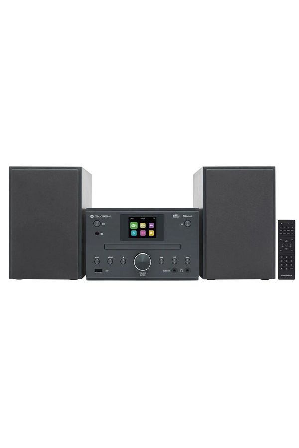 Gogen-MSC 472 BTDAB audio system, 2 x 15 W, Bluetooth, CD, DAB+/FM, color LCD, remote control, gray 1