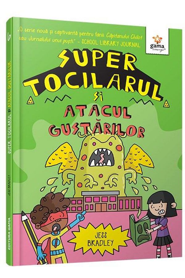 Editura Gama-Super Nerd and the Snack Attack, Jess Bradley 1