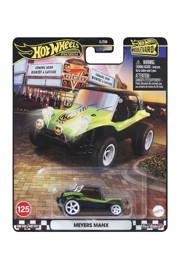 HOT WHEELS-PREMIUM BOULEVARD MEYERS MANX DIE-CAST CAR 1:64 SCALE 1