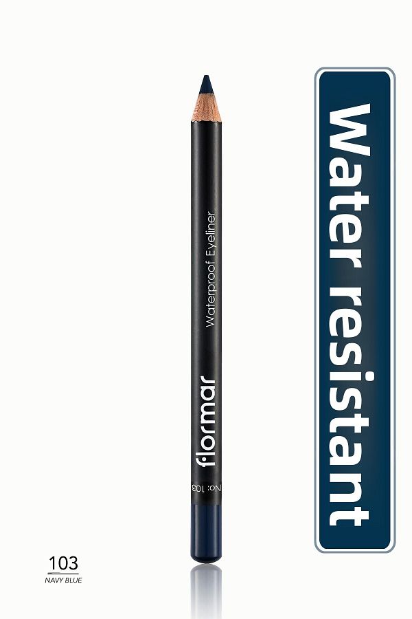 Flormar-Suya Dayanıklı Göz Kalemi - Mavi Waterproof 1