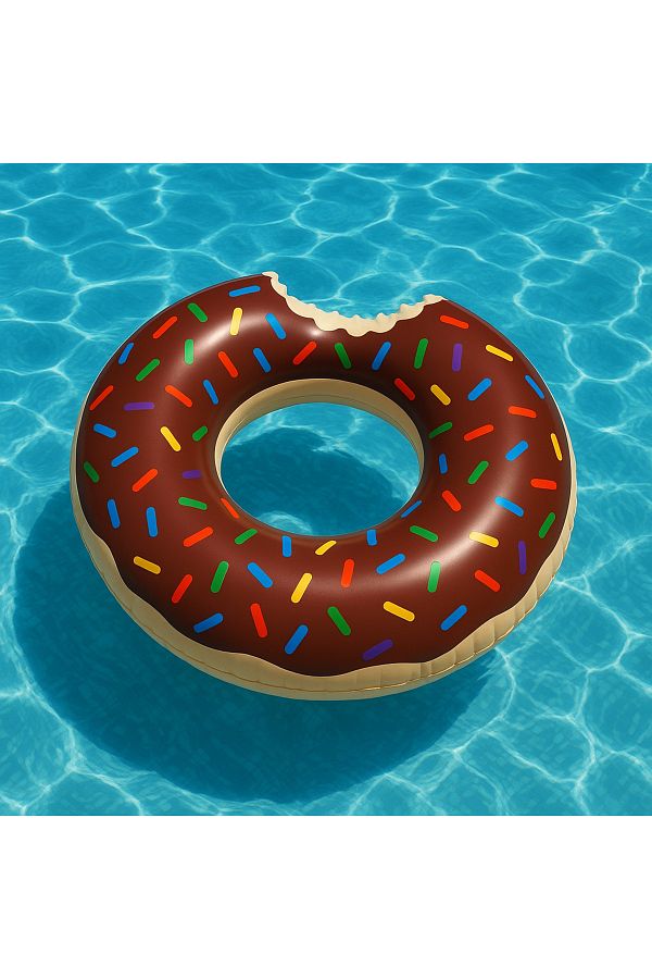 BESTWAY-Donut Simit - Inflatable Donut Simit - Sea Inflatable Donut Simit-Sea Simit Donut-Inflatable Simit Donut 61 Cm. 1