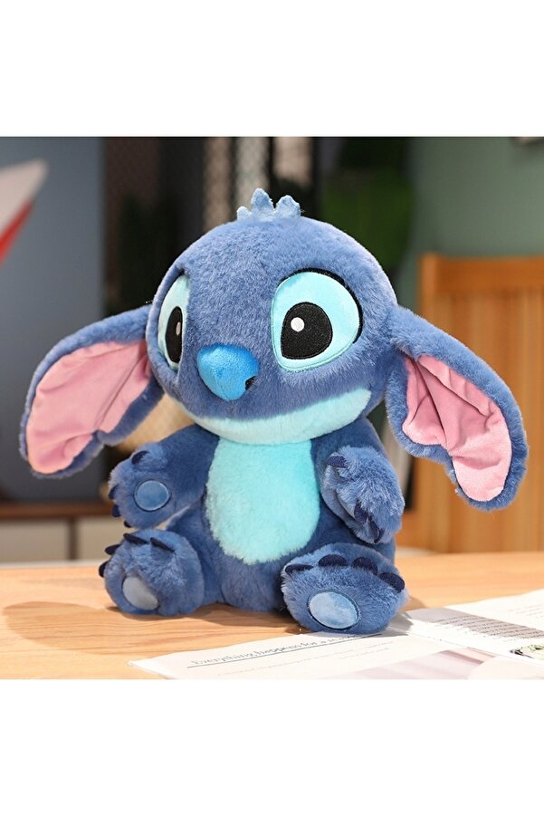 NB market Stitch Peluş Oyuncak 35 Cm Peluş Oyuncak Yumoş Uyku Arkadaşı Stitch Peluş Oyuncak Stich