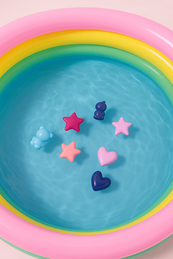 Jusso Suda Yüzen Bebek Banyo Oyuncak 12 li