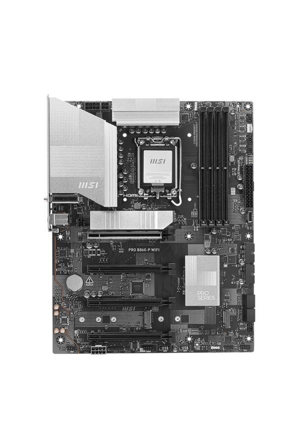 MSI-Pro B860-P Wifi Intel B860 Socket 1851 Ddr5 8800 (Oc) Mhz Atx Gaming Motherboard 1