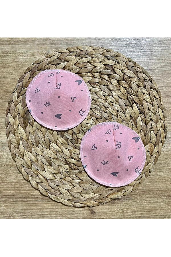 Ponped-Double Bamboo Leak Proof Washable Breast Pad 1