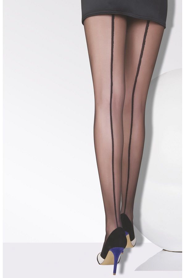 Daymod-Black Line Pantyhose 1