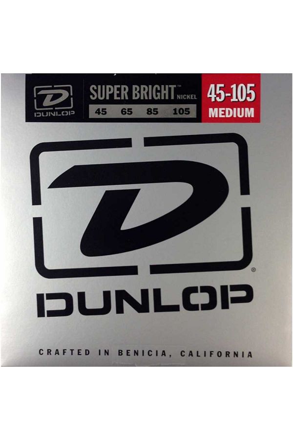 Jim Dunlop-Dbsbn45105 Nickel 4 String Bass Guitar String (45-105) 1