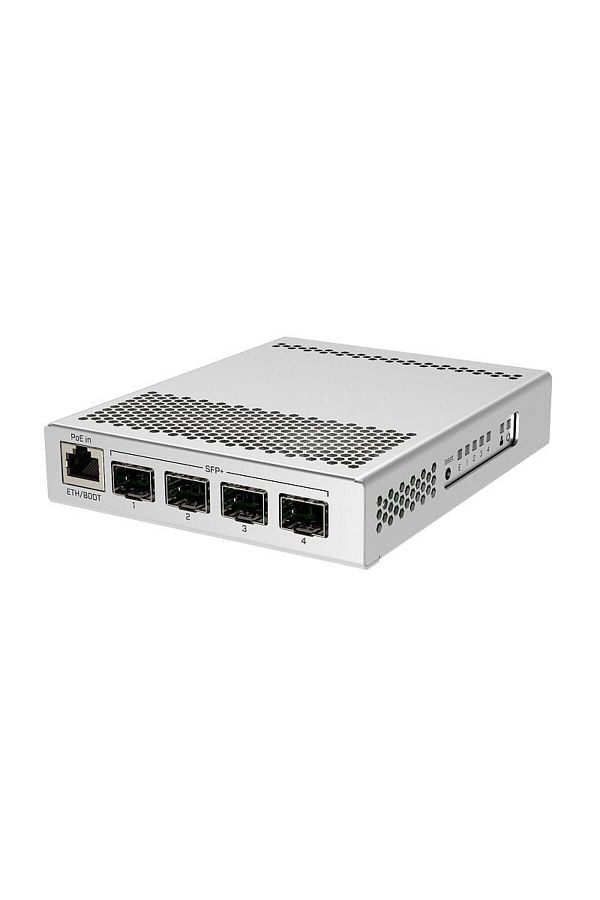 MIKROTIK-Smart Switch, 1 x Gigabit, 4 x SFP+ 10Gbps - CRS305-1G-4S+IN 1