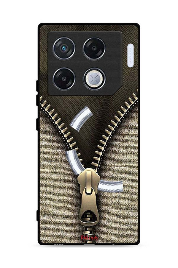 Tolwak-Infinix GT 20 Pro 5G Protective Case Cover Zip Pattern 1