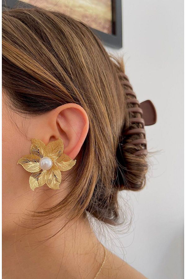 STEELSPARK-Elegant Flower Premium Earrings 1