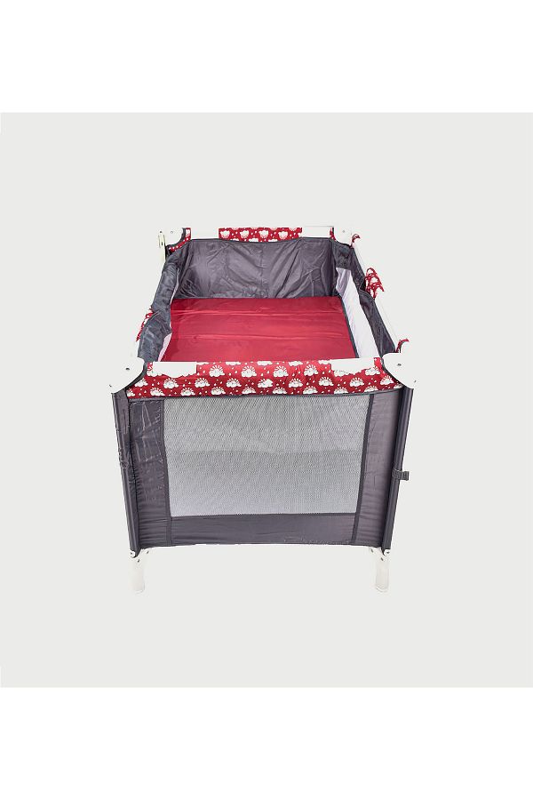 rexa-Amla Travel Cot for Babies – Portable Sleep Solution with Cushioned Base & Playful Design 1