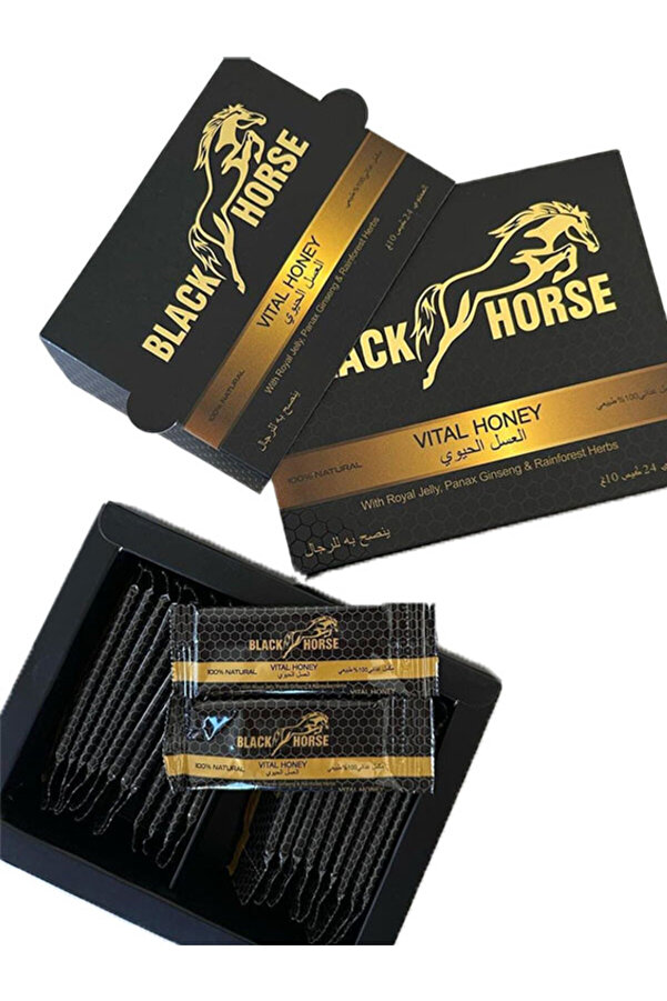 Vip Black Horse Honey for Men's Power and Timing - Original Vip Black Horse Honey for Men's Power and Timing - Original