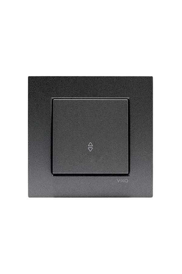 Viko by Panasonic-Novella Stair Switch Smoky Without Frame 1
