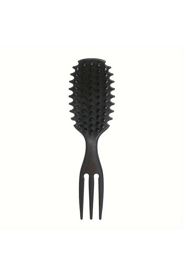 Choice-black 3-in-1 Candy Curly Hair Brush - Gentle Detangling Styling Comb for Wet or Dry Curls Reduces Pu 1