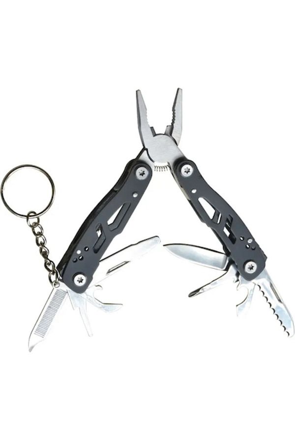 dalimag-Foldable Multifunctional Keychain Pliers, Manual Opening, 10 Functions, 10 cm, Black 1
