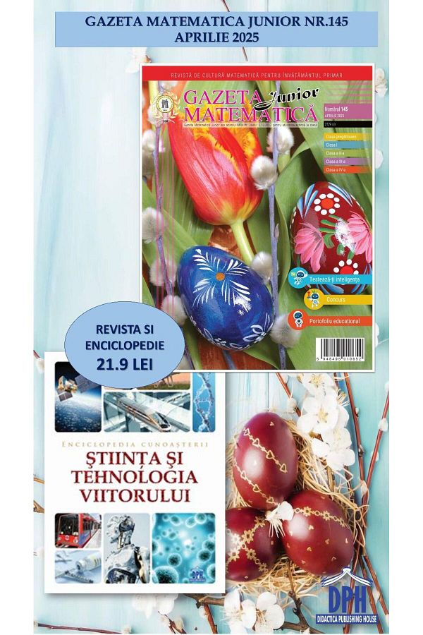 Editura Didactica Publishing House-Junior Mathematics Gazette No. 145, April 2025 (Bo 1