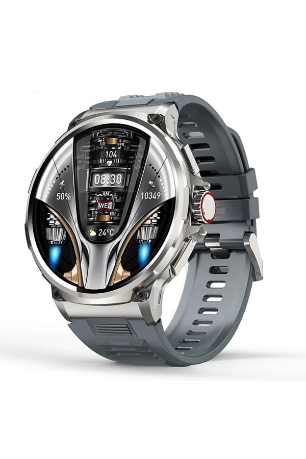 Singlait-SQ69 Smartwatch, voice call, notifications, health monitoring, physical activities – Gray 1